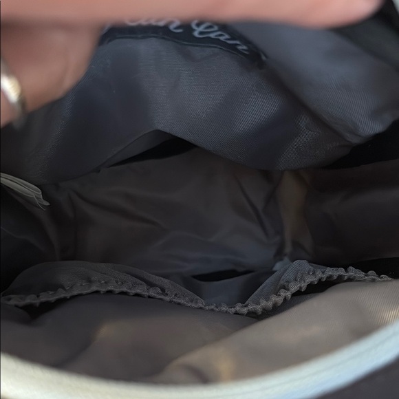 Lug Gray and Black Crossbody Bag Durable Compact Design - Picture 8 of 10